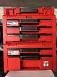 Qbrick pro drawer 3 expert red