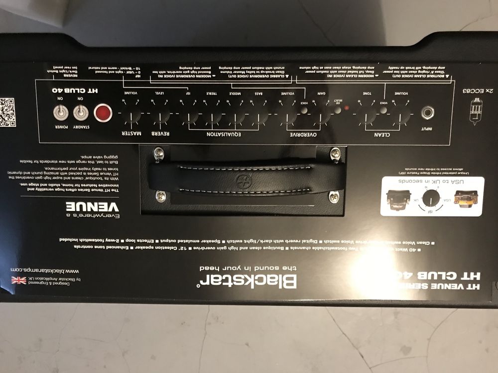 Vendo amplificador a valvulas Blackstar ht club 40