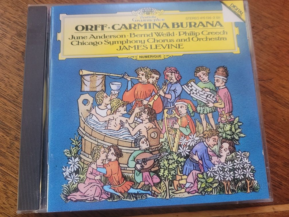 CD Orff Carmina Burana (dyr. J.Levine) 1985 DG