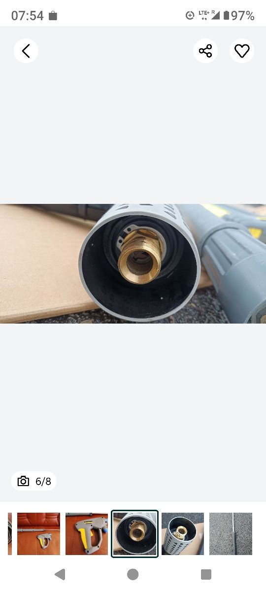 Oryginalny osprzęt do myjek ciśnieniowych Karcher HD/HDS