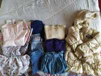 Pack, vestidos, calças e casaco