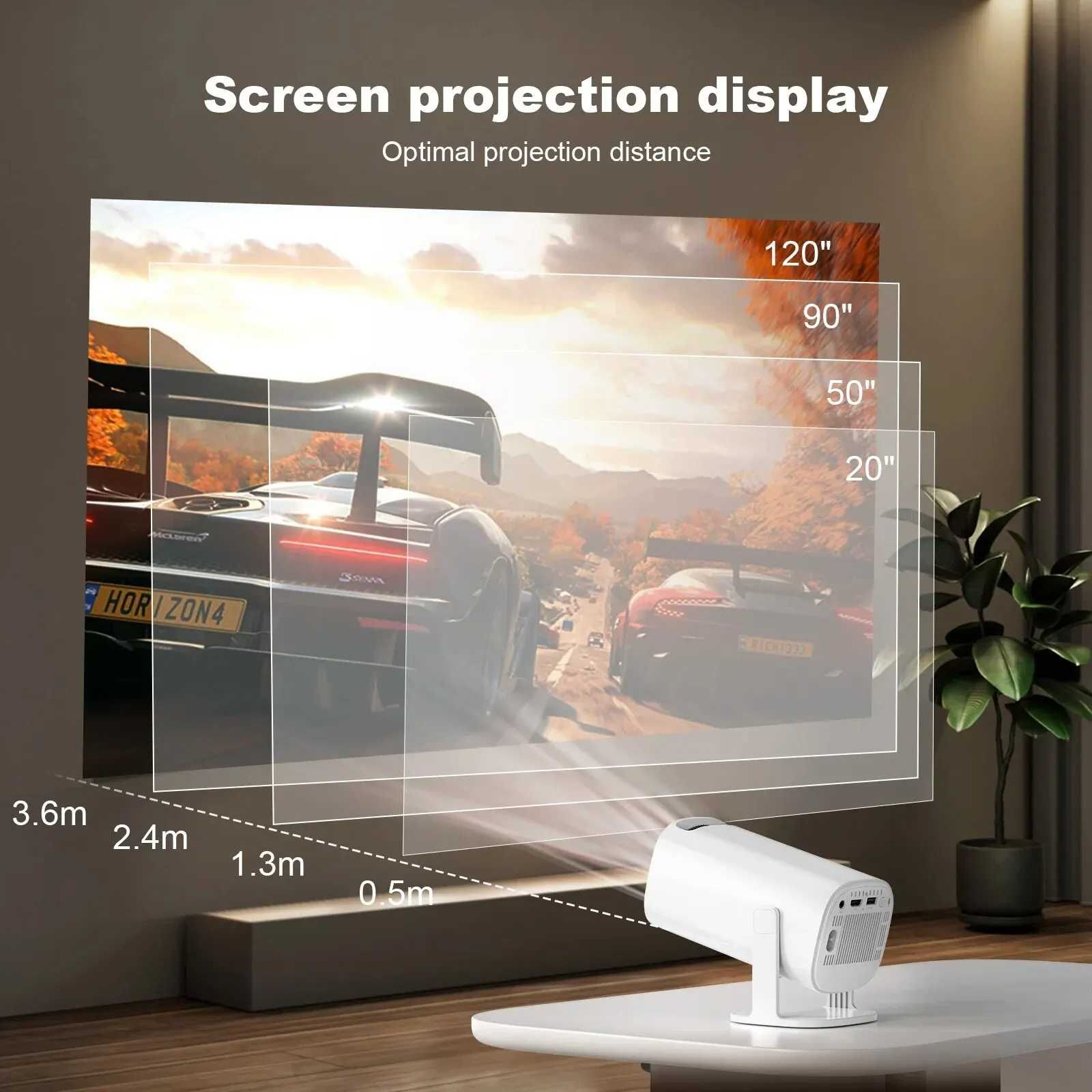 Проектор P 30 Android 11, 2GB/16GB, с Wi-Fi 6 и Bluetooth Smart TV