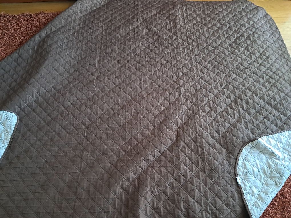 Colcha de verao castanha /beige