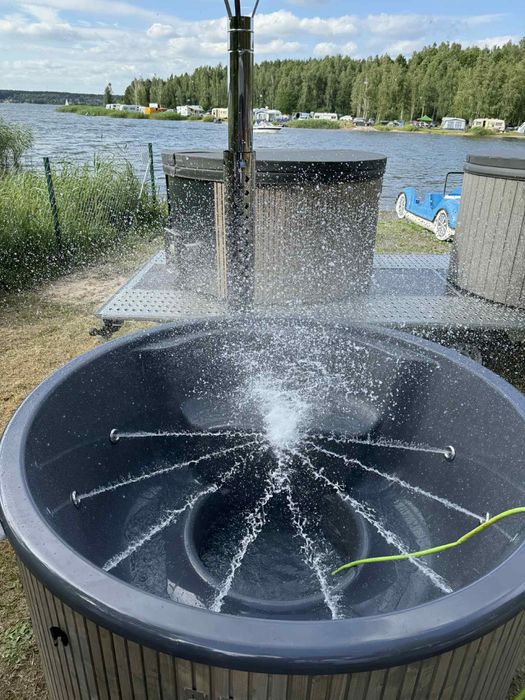 Balia ogrodowa balie jacuzzi wanna hydromasaż bania piec spa