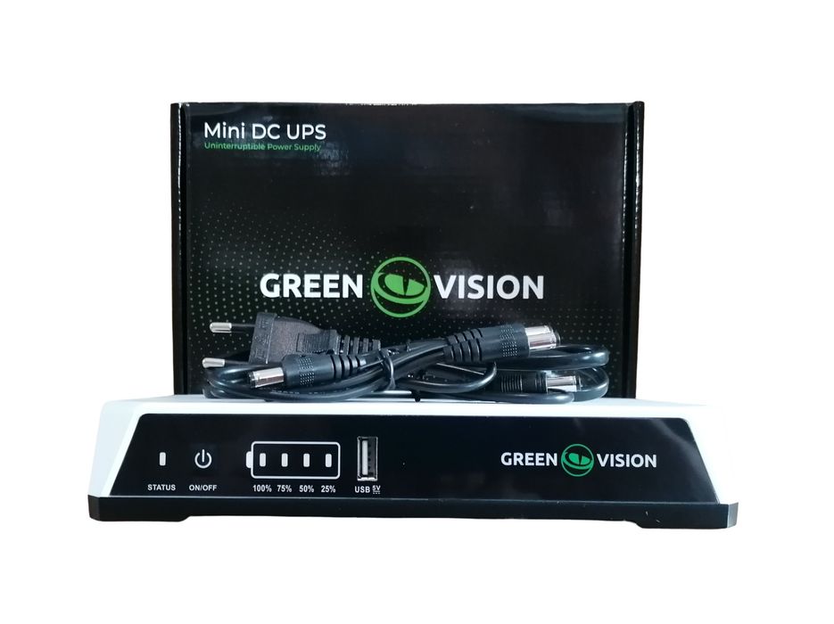 GreenVision GV-704-UPS-DC20-40W (POE 24/48) 20000mAh ДБЖ для роутерів