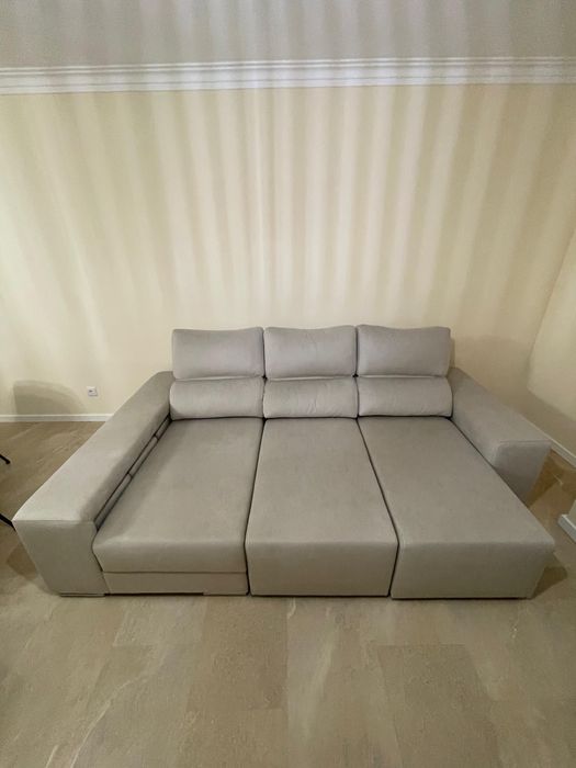 Sofa Chaise Longue - Bege