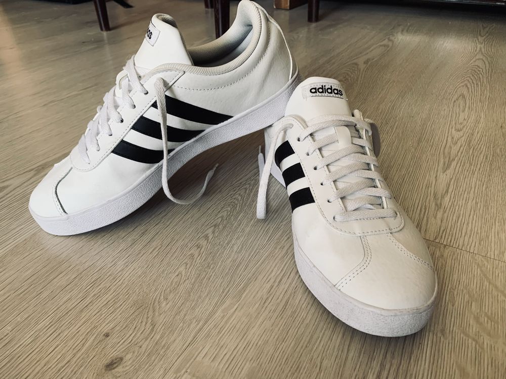 Кросівки Adidas VL Court 2.0 (41р 26.5см)Original,шкіра,стан нових