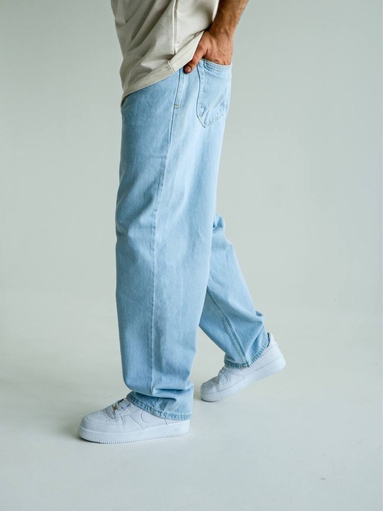 Чоловічі джинси baggy, широкі джинси, мужские джинсы широкие, оверсайз