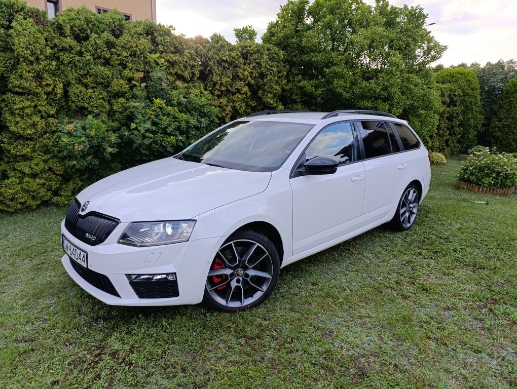 Skoda Octavia 3 RS 220KM benzyna TSI automat DSG Bi-Xenon Hak Canton