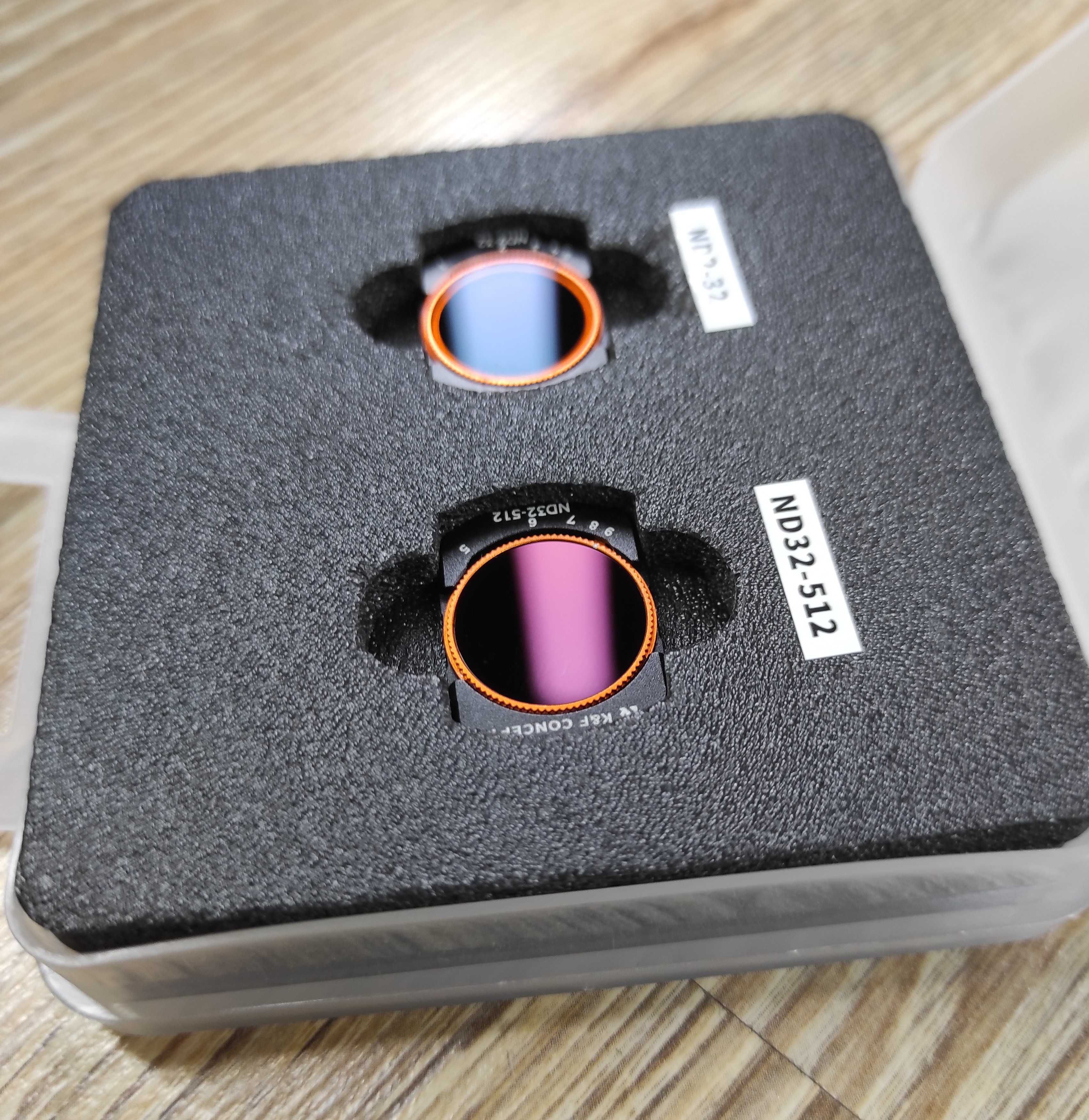 Filtry VND K&F Concept dla DJI Pocket 3 (2-32 + 32-512)