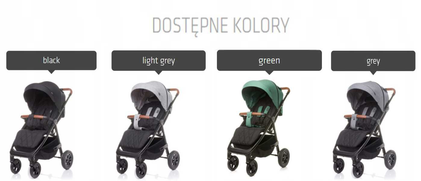 Wózek Spacerowy Spacerówka 4Baby Stinger AIR POMPOWANE KÓŁKA do 22kg