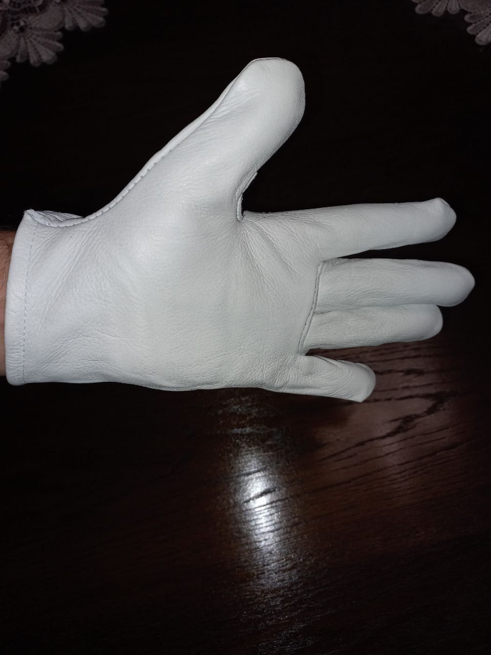 Шкіряні робочі рукавички з Німеччини