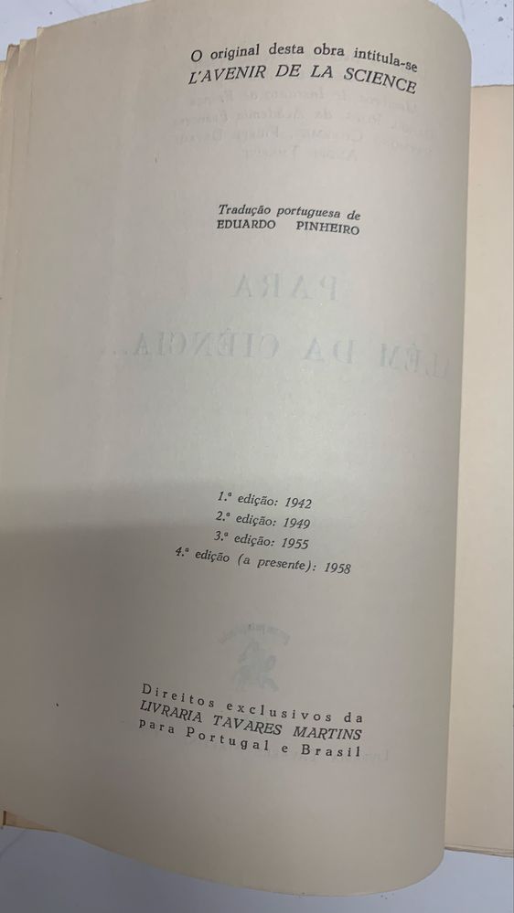 Para além da ciência