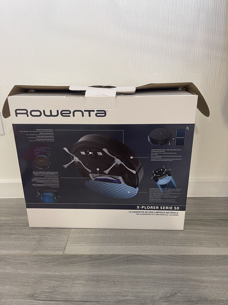 Миючий робот-пилосос rowenta