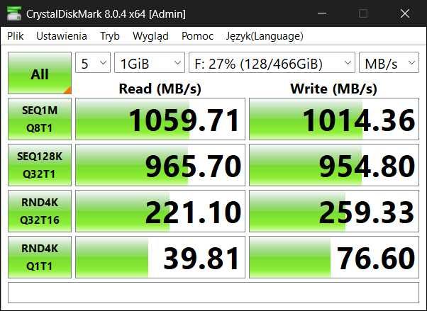 Magnetyczna obudowa SSD M.2 iPhone 2230/2242 NVMe USB-C 3.2 10Gbps