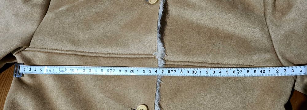 Casaco Zippy Longo com Forro de "Pele" (13/14 anos) como NOVO!