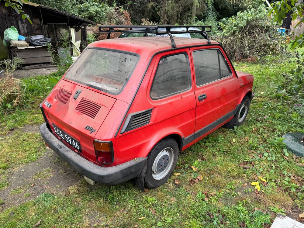 Fiat 126p 1992 orginal ksiazka gwarancyjna
