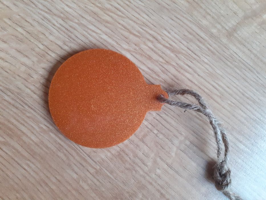 Fc Barcelona.  Bombka choinkowa. Zawieszka kibicowska.