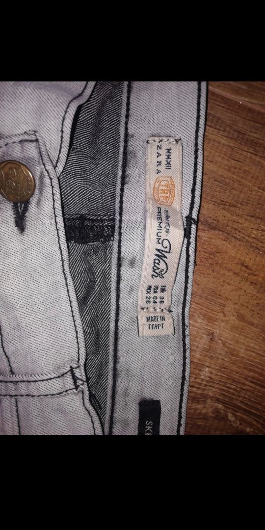 Wygodne spodnie Zara 36/S skinny