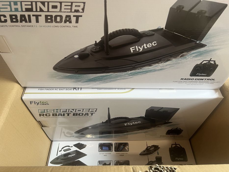 Кораблик для рыбалки  FLYTEC 2011-5 карповый  прикормочный рыбацкий