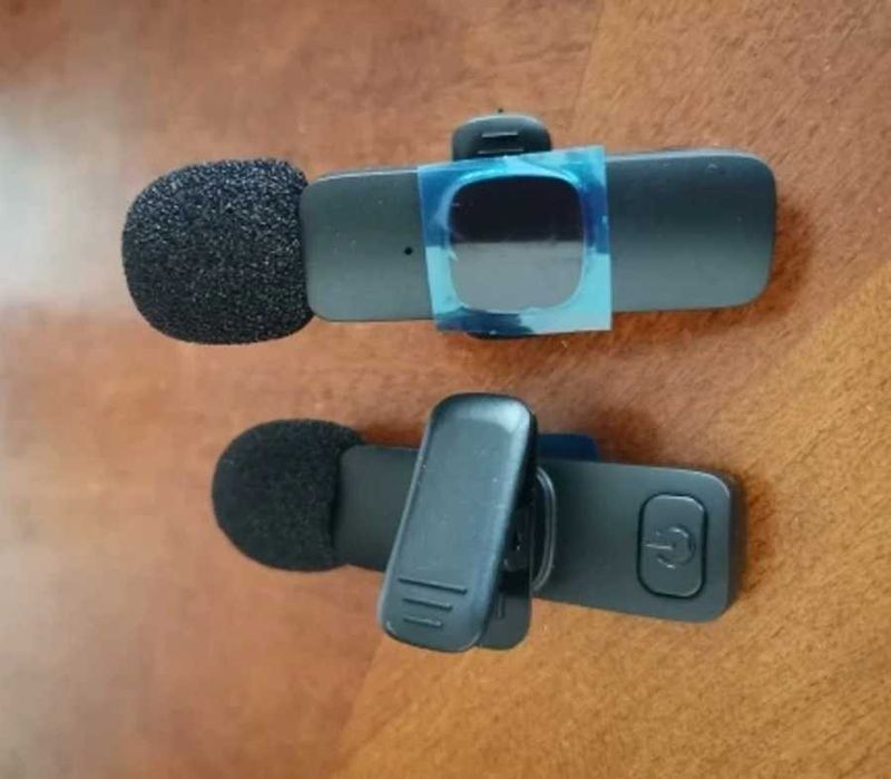 Комплект 2-S петличка микрофон с переходниками для телефонов GEEM K-9