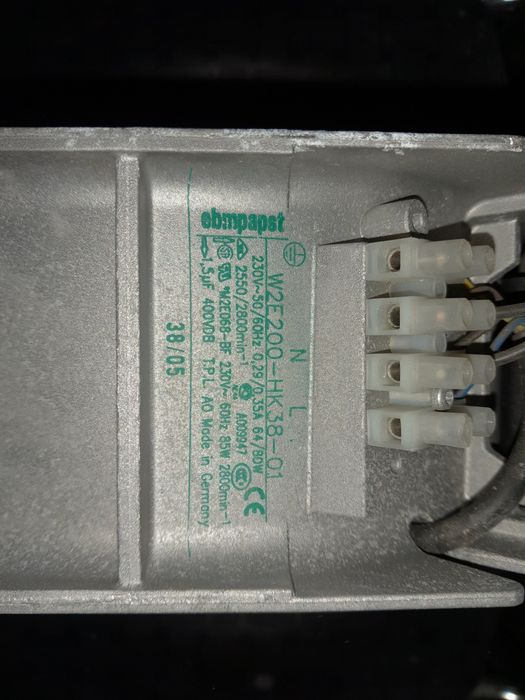 Wentylator osiowy 230V Ebmpapst