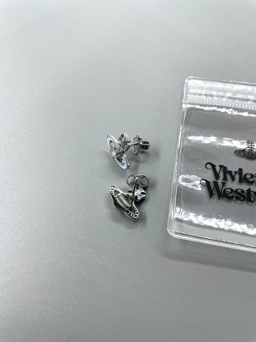 Vivienne Westwood orb Сережки кольє кулон серьги в стилі miu miu bas