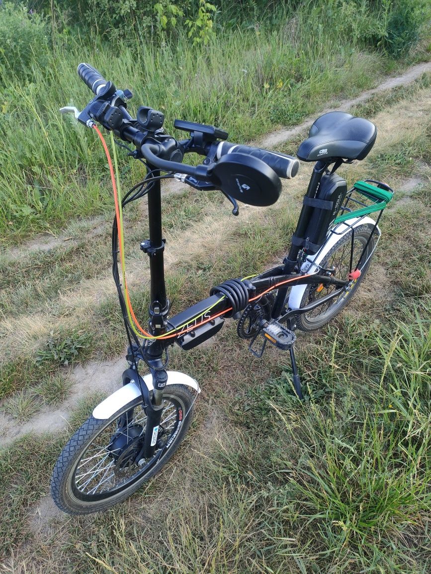 Электровелосипед 20" 350w 10A складной школьник десна