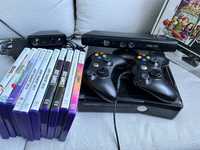 Microsoft Xbox360 Kinect, 2 pady, zoom, 10 gier fitness