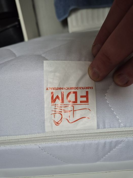 Łozko+materac FDM 90/180