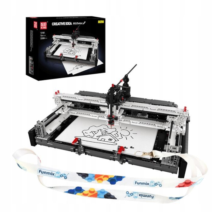 Klocki 3088 el. Maszyna do rysowania i pisania Mould King 13181