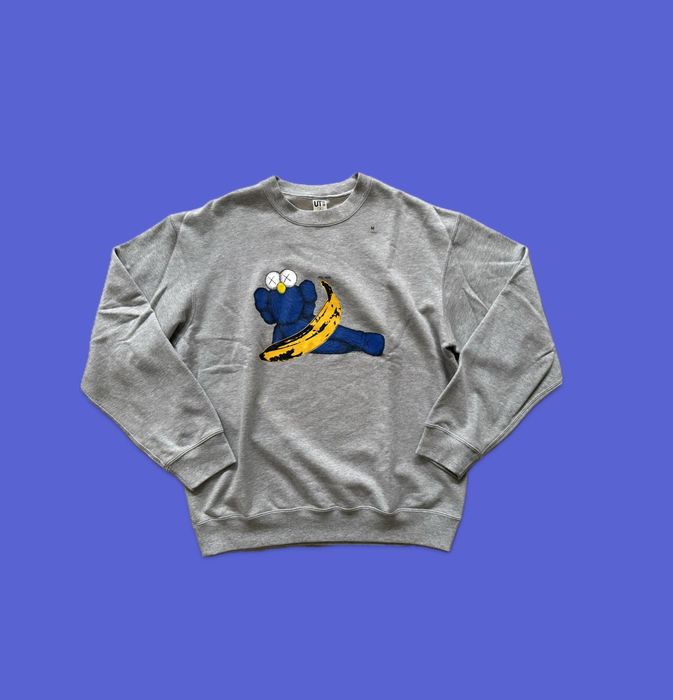 • Bluza Uniqlo KAWS x Andy Warhol - szara - M - nowe - promocja !