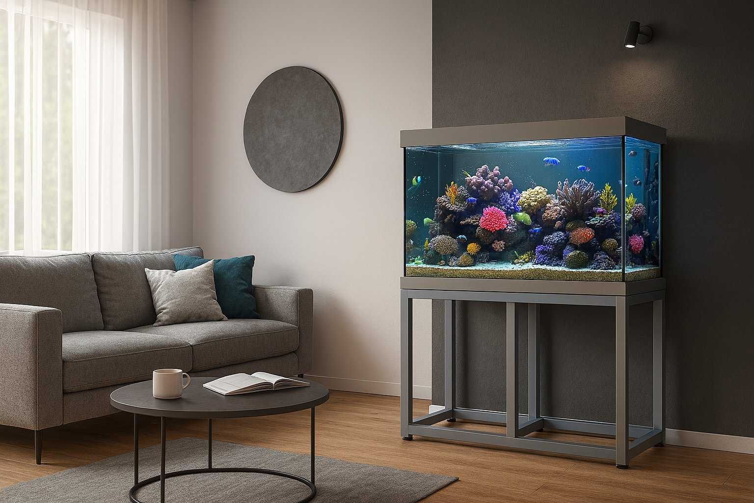 Stelaż stalowy pod akwarium mocny na wymiar