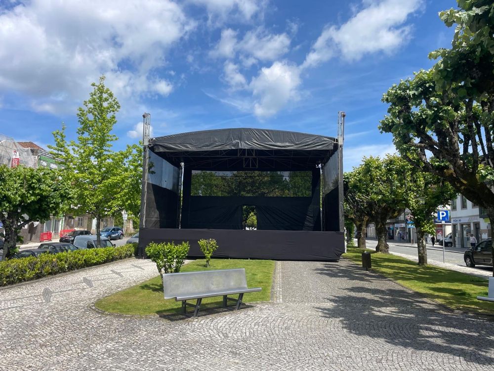 Palco para aluguer