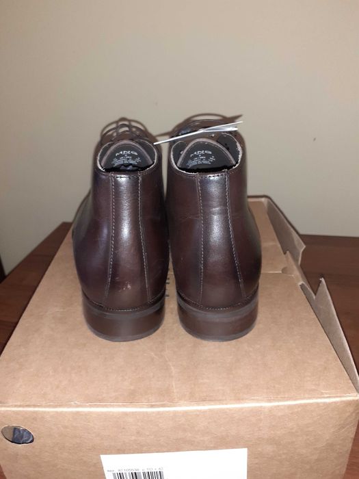 ЧЕРЕВИКИ шкіряні, демісезонні, р.42. Нові