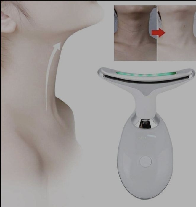 Набір для догляду за обличчям. Масажер, роллер для шкіри навколо очей