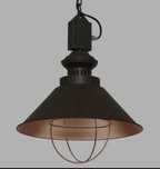 Lampa loft z żarówką