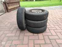 Komplet kół 145/70 R13 | felga + opona Dębica | seicento