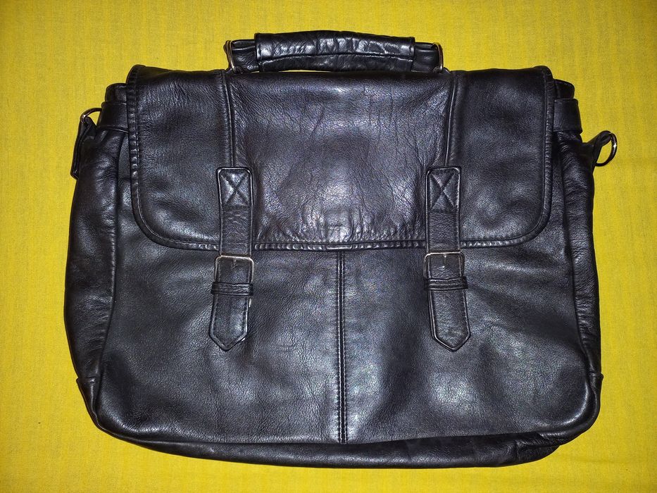 Torba męska skórzana na ramię