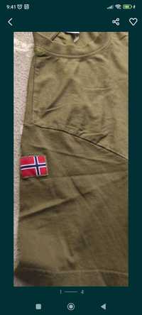 Koszulka norweska oliwkowa m