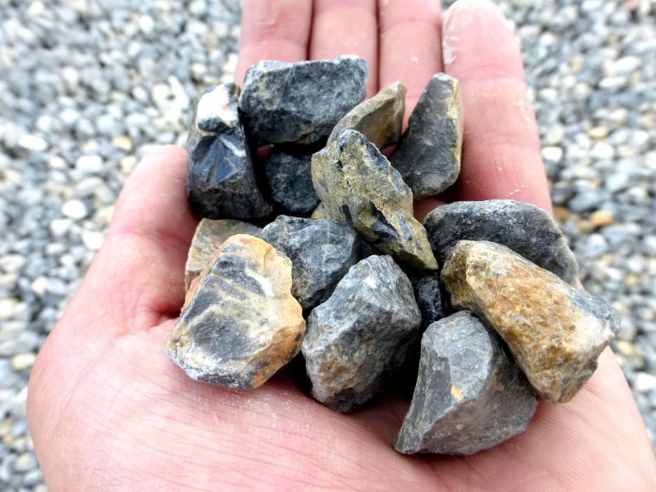 Grys Ogrodowy Ozdobny Kamień Niebieski Dekoracyjny Ogród Granit Kora