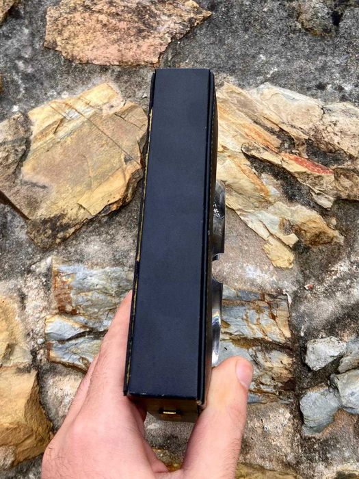 Cinzeiro ST Dupont em Couro Preto