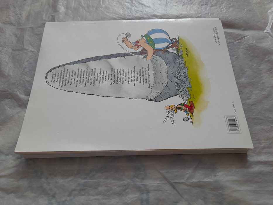 Zestaw komiksów ASTERIKS ASTERIX 5 sztuk Egmont 2008 Stan Bardzo dobry
