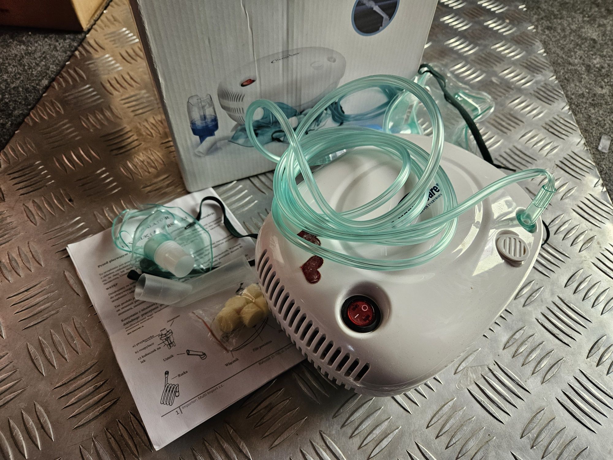 Inhalator Nebulizator z kompresorem health care