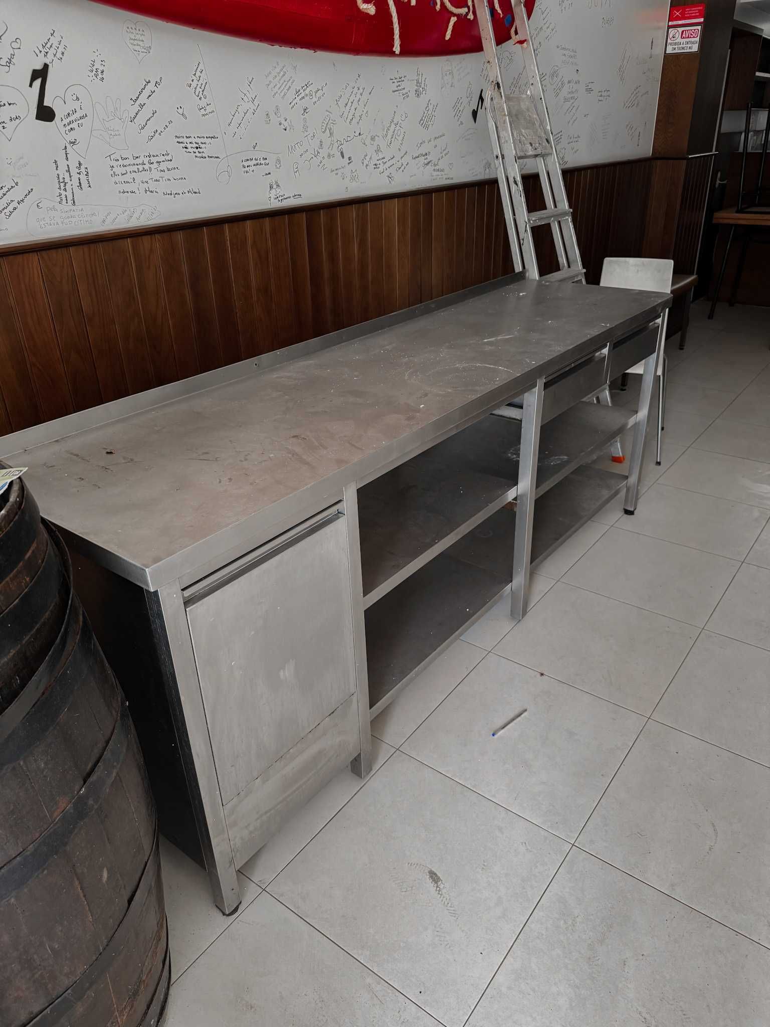 Cozinha Industrial em inox