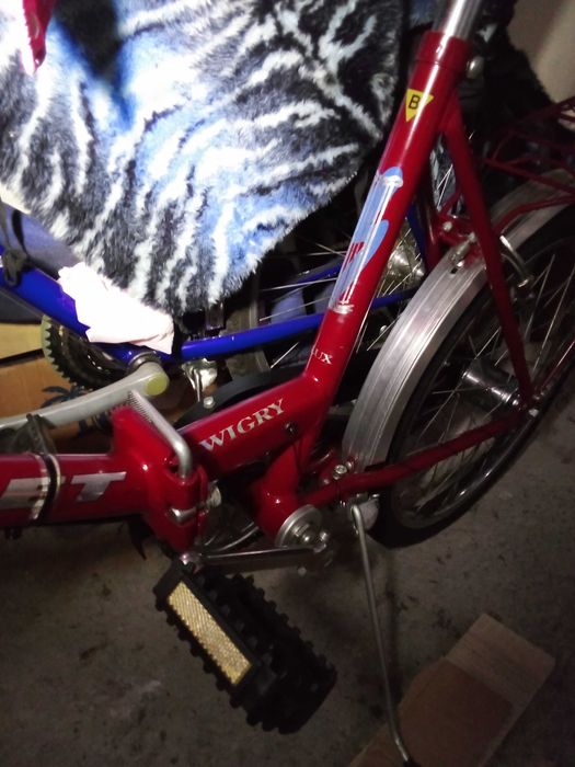 Rower wigry 3 LUX trzy biegi jak nowy