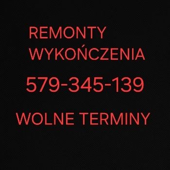 Remonty wykończenia malowanie gładzie glazurnik wyburzenia elektryk