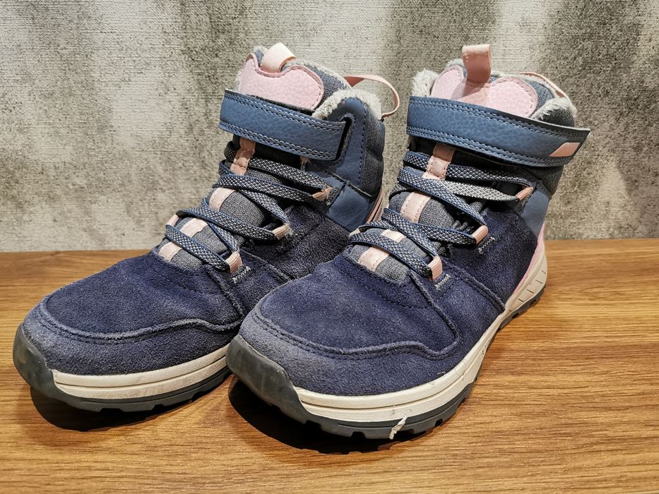 Buty zimowe qechua wodoodporne r. 33