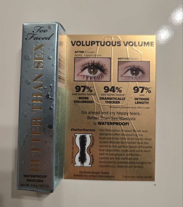 tusz do rzes too faced wodoodporny