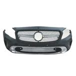 Бампер передний решетка Diamond Mercedes Benz X156 W156 GLA